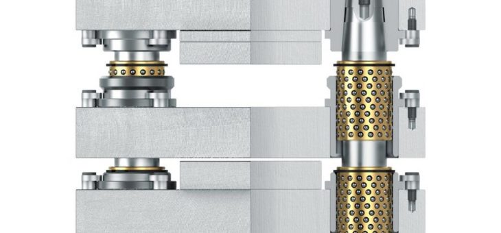 Einfach & schnell ausgetauscht: Führungssäule mit konischem Schaft