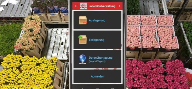 Verwaltung von CC Containern für den Blumenhandel