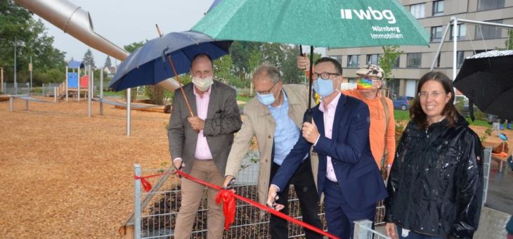 Neuer Spielplatz am Nordostbahnhof eingeweiht