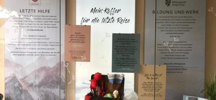Ich packe meinen Koffer für die letzte Reise …
