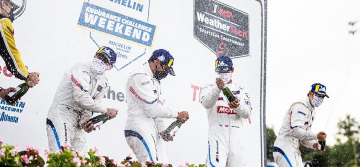 BMW Team RLL siegt in Road Atlanta – Bruno Spengler und Connor De Phillippi im MOTUL BMW M8 GTE auf Platz eins