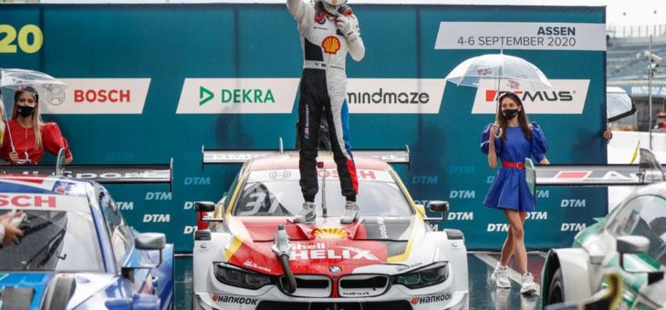 Sheldon van der Linde gewinnt für BMW als erster Südafrikaner ein DTM-Rennen