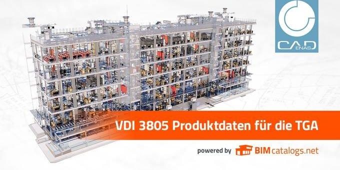 Jetzt mit CADENAS VDI 3805 / ISO 16757 Produktdaten TGA konform bereitstellen
