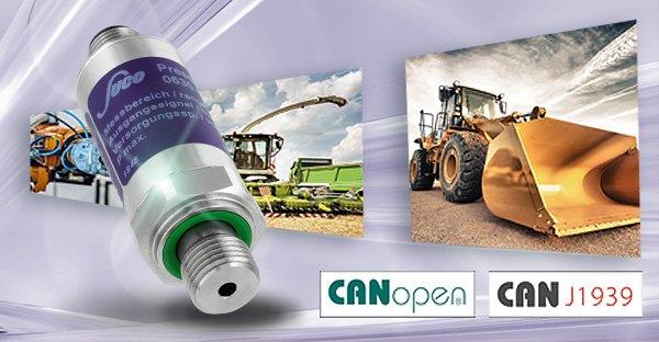 Drucktransmitter CANopen® / CAN J1939