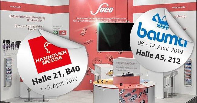 Hannover Messe und bauma 2019