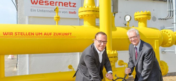 Erstmals neue Gasqualität im Bremer Netz