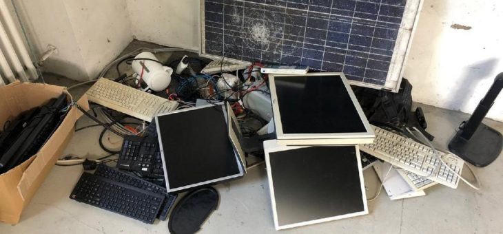 Elektroschrott Entsorgung durch Schrotthändler aus Haan