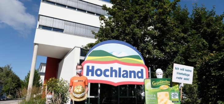 Negativpreis für Tierhaltungslüge: „Grünländer Käse“ von Hochland erhält den Goldenen Windbeutel 2020