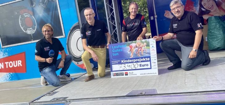 ALD RUN FOR CHARITY am 29.08.2020: 73.400 Euro Spendensumme erlaufen