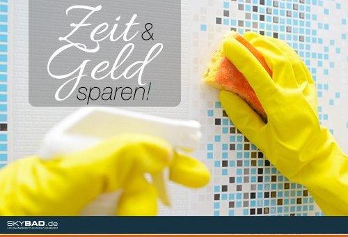 6 Tipps, mit denen sich Ihr Bad fast wie von selbst reinigt