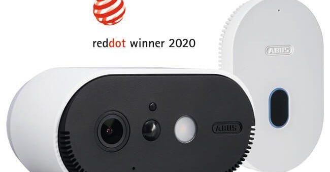 ABUS WLAN Akku Cam erhält Red Dot für herausragende gestalterische Qualität