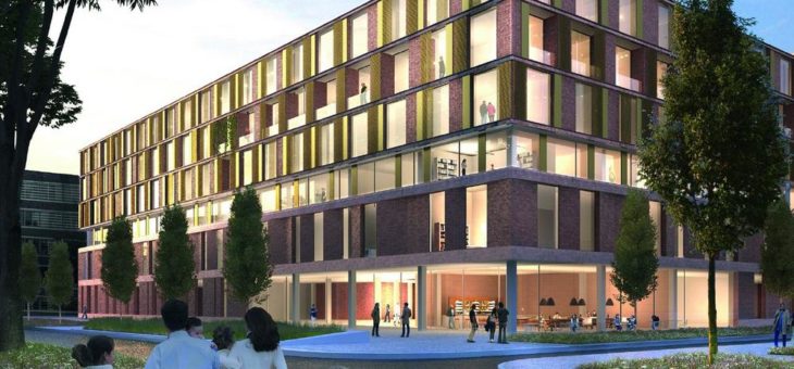 Feierliche Grundsteinlegung für den Neubau des Universitären Herz- und Gefäßzentrums