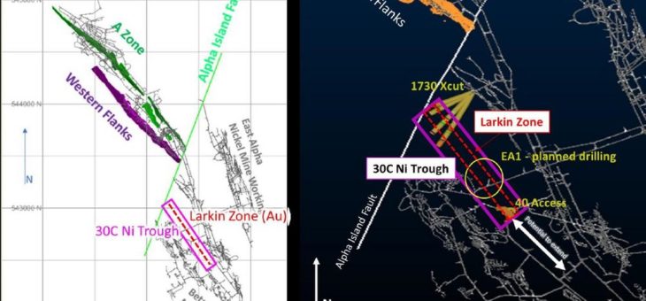 Karora kündigt wegen erhöhten Explorationsbudgets weitere Entdeckungen in der Beta Hunt Mine an: Neue hochgradige Goldzone Larkin und 30C-Nickel