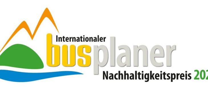 Internationaler busplaner Nachhaltigkeitspreis 2021 gestartet