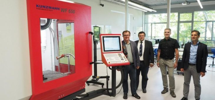 KUNZMANN Fräsmaschine für Industrie 4.0-Metallausbildung