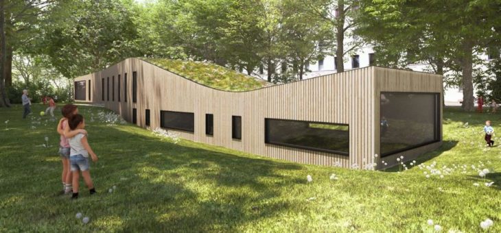 Baubeginn für neuen Kindergarten Am Stadtpark