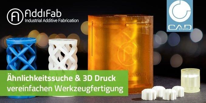 Beschleunigte Fertigung von Prototypenwerkzeugen durch CADENAS Ähnlichkeitssuche & AddiFab 3D Drucktechnologie
