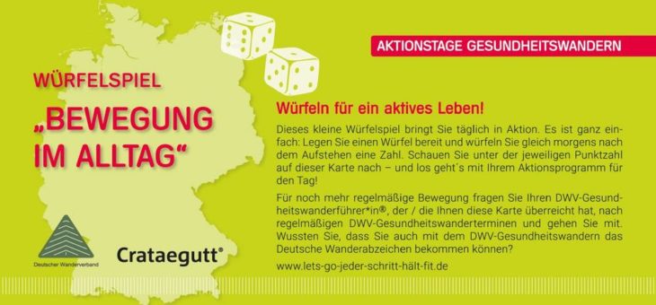 Bewegung im Alltag