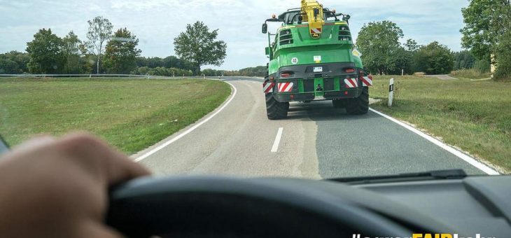 Verkehrssicherheitskampagne #agrarFAIRkehr
