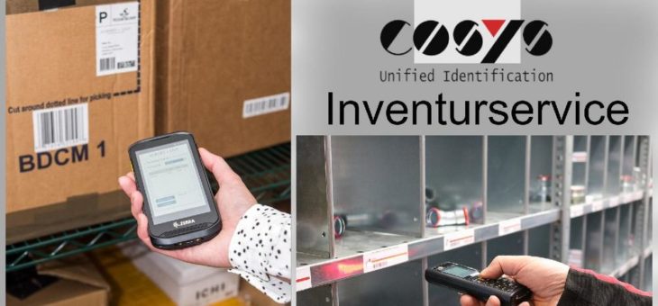 COSYS Inventur Mietsystem für den Bilanzstichtag