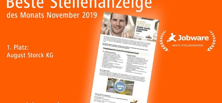 Personalwerbung für das Süßwarenunternehmen