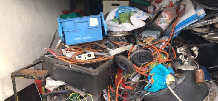 Schrottankauf durch fahrende Klüngelskerle aus Hilden