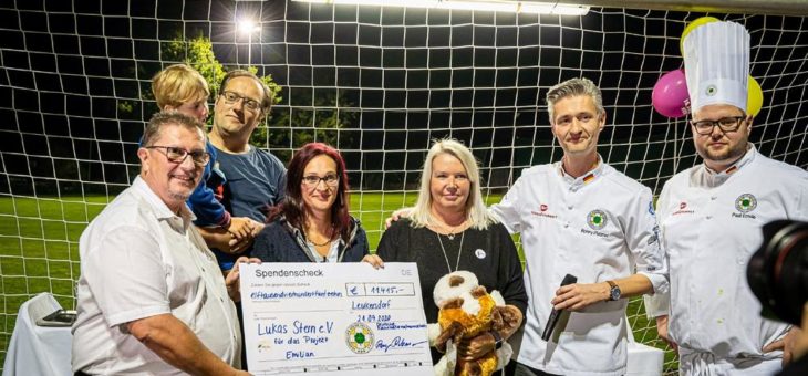 Team Germany erkocht 11.415 Euro für kranke Kinder und ihre Herzenswünsche