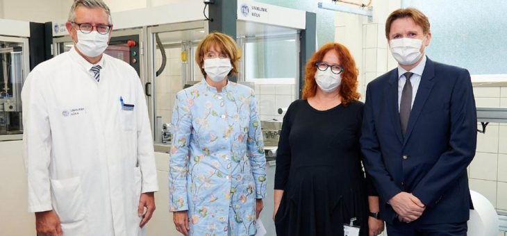 Uniklinik Köln produziert Schutzmasken selbst