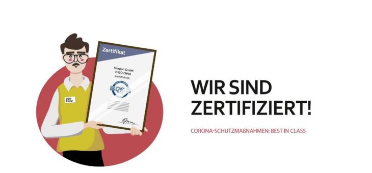 Maxpert GmbH ist ISO 29990 zertifiziert – Hygienekonzept: „Best in Class“