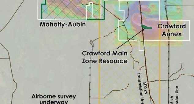 Canada Nickel kündigt geophysikalische Luftbildvermessung für kürzlich erworbene Optionsgelände an