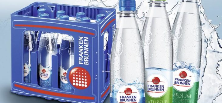 FRANKEN BRUNNEN launcht neue Individual-PET-Mehrwegflasche