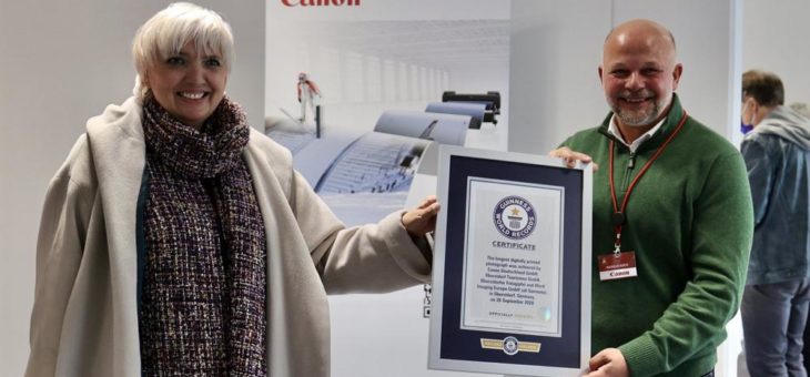 Neuer GUINNESS WORLD RECORDS™-REKORD durch Canon am 26.9.2020