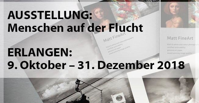 Fotoausstellung: Menschen auf der Flucht