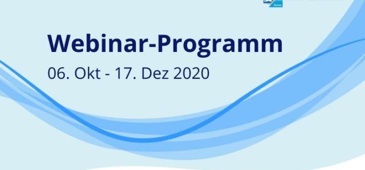 Kostenlose Webinare zu Dokumentenmanagement & Prozessoptimierung in SAP: Oktober/Dezember 2020