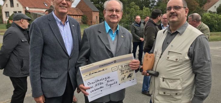 Internationale Standards gesetzt: Landesnaturschutzpreis geht an Fachgruppe Ornithologie des NABU Prignitz