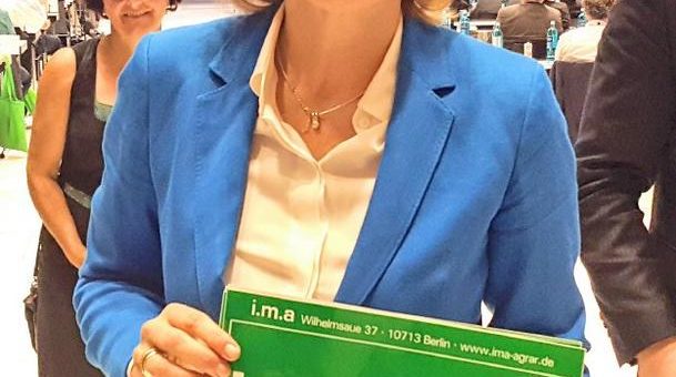 Ministerin Klöckner übernimmt i.m.a-Forderung