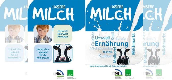 Unterrichtsmaterial zur Milch mit „sehr gut“ bewertet