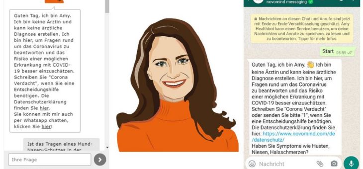 Kontakt halten trotz Corona: novomind hilft bei der Online-Kommunikation mit Bürgern, Kunden und Patienten