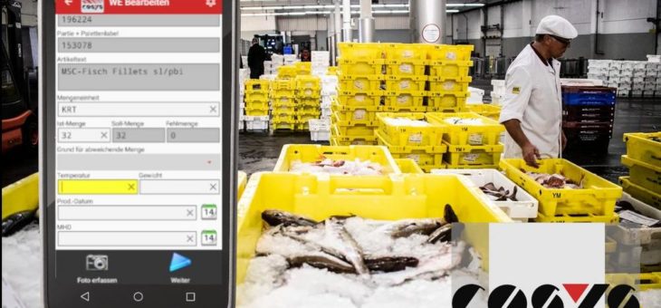 Digitale Lagerverwaltung im Tiefkühllager