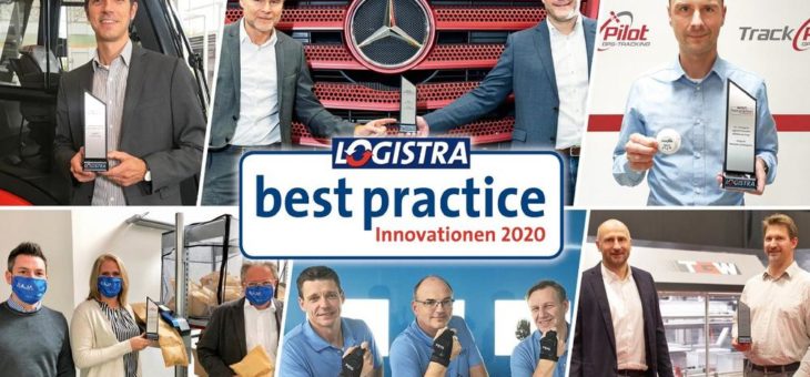 Ergebnis der Leserwahl LOGISTRA best practice:  Innovationen 2020