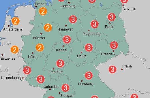 Vorschau für den Pollenflug am Wochenende