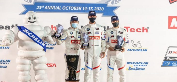 BMW Team RLL beim „Petit Le Mans“ auf dem Podium – Triumphe für den BMW M6 GT3 im ADAC GT Masters und der Italian GT