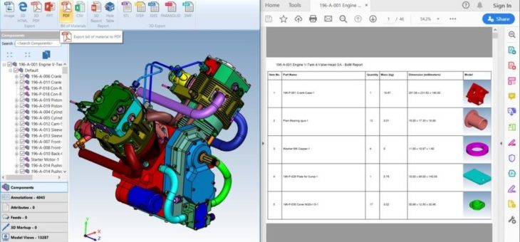 Glovius 3D-CAD-Visualisierung und Analyse – Flexiblere Einsatzmöglichkeiten durch neue Funktionen und CAD-Formate