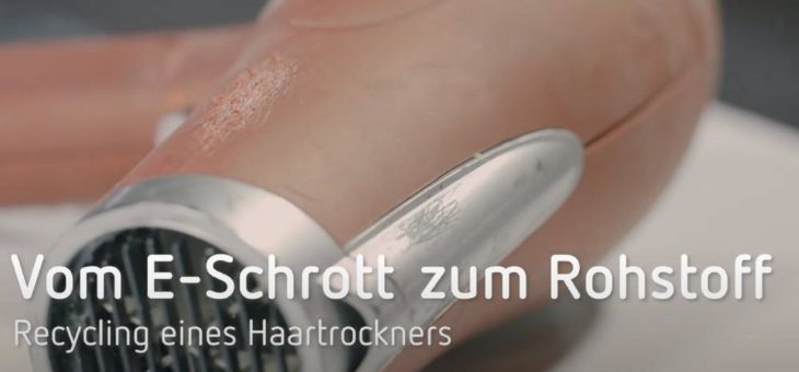Vom E-Schrott zum Rohstoff