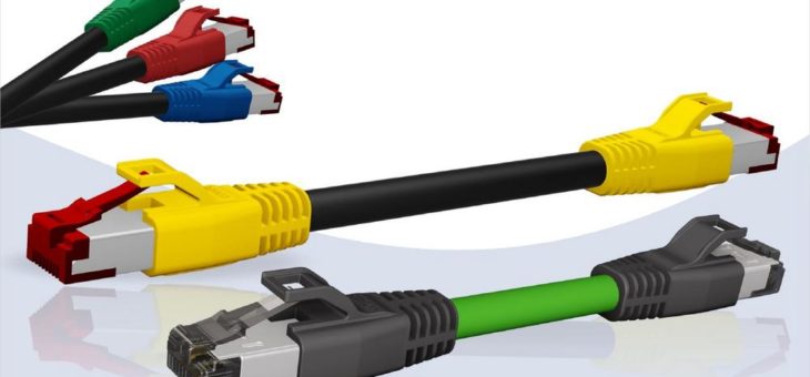 RJ45 Industrial Ethernet Patchkabel AWG22 & Patchkabel mit farbiger Umspritzung (AWG26)