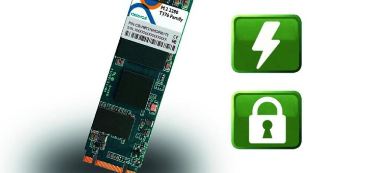 Industrielle M.2 SSD Serie mit Power Loss Protection