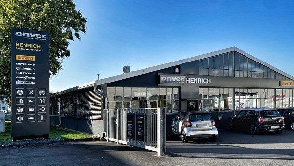 HENRICH Reifen+Autoservice zum DRIVER Partnerbetrieb umgebrandet