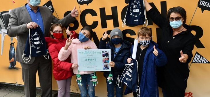 Zuwendung der wbg 2000 Stiftung für den Nürnberger Kulturrucksack