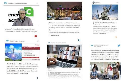EW reagiert flexibel auf die Pandemie: Präsenz oder virtuelle Veranstaltungen