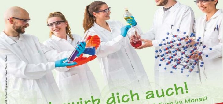 300 Euro pro Monat für Chemiestudierende